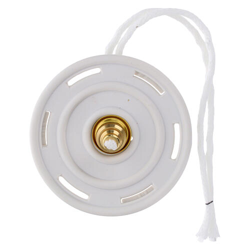 Tappi CONF. 10 PZ per cartuccia da 6.4 cm a cera liquida - ricambi 2