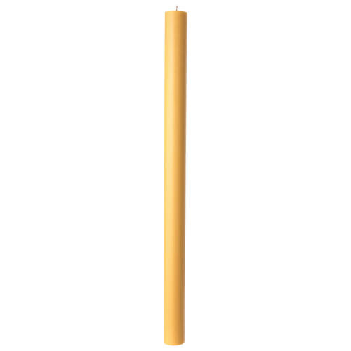 Paschal candle with honey scent, beeswax finish, 3x47 in 2