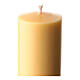 Paschal candle with honey scent, beeswax finish, 3x47 in s3