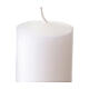 Cero pasquale bianco con decalcomania diam. 6 cm croce e agnello 120 cm s7