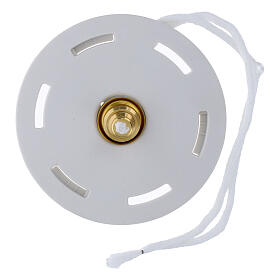 Tappo bombato ricambio per cartuccia da 6.4 cm cera liquida