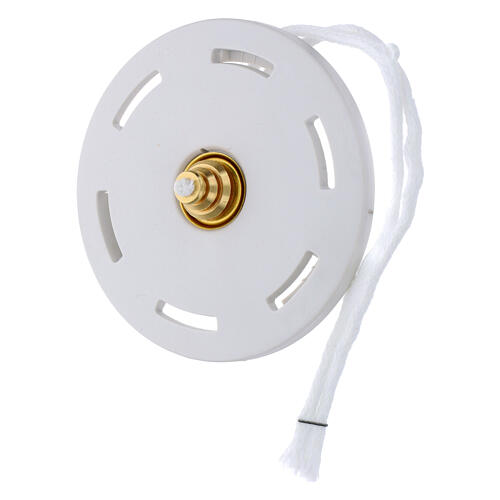 Dome-shaped replacement cap for 6.4 cm liquid wax cartridge 2