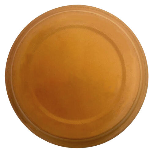 Antorcha de cera de terracota color marfil duración 4,5 horas 5