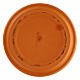 Fiaccola di cera in coccio di terracotta color avorio durata 4,5 ore s3