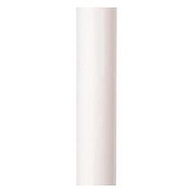 Cero 120 cm pasquale bianco classico - DIAMETRO 10 CM