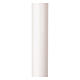 120 cm Classic White Paschal Candle, DIAMETER 10 CM s1