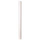 Cero bianco classico pasquale 140 cm - diametro 10 cm s2