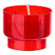 Colored plastic votive candle 3-hour duration, assorted colors s1