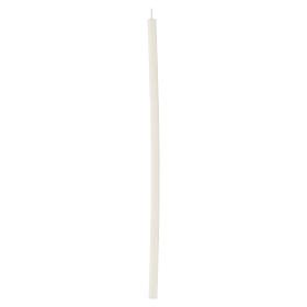 Candele per Candelora bianche a stelo CARTONE 5 KG - lunghe 35 cm
