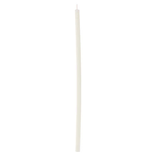 Candele per Candelora bianche a stelo CARTONE 5 KG - lunghe 35 cm 1