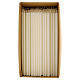 Candele per Candelora bianche a stelo CARTONE 5 KG - lunghe 35 cm s2