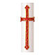 Cero pasquale DIAM. 9 CM croce alfa ed omega 120 cm s2