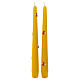 Set Di 5 Candele Coniche LED A Batteria Con Telecomando E Timer – 35,6 Cm, Confezione Regalo