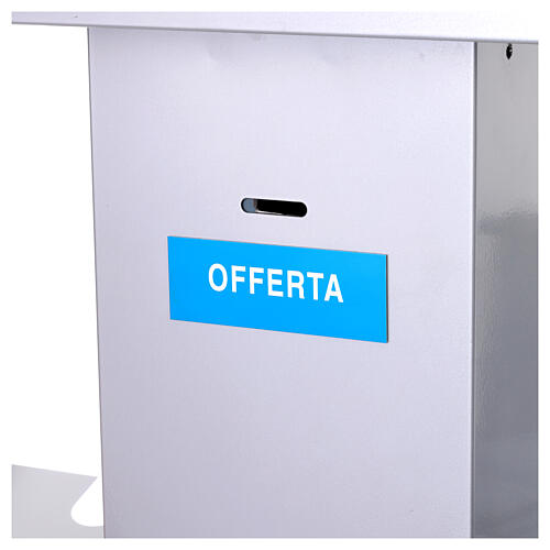 Candelero votivo para iglesia o catedral con 60/80 velas con caja fuerte 6