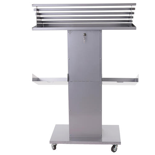 Candelero votivo para iglesia o catedral con 60/80 velas con caja fuerte 9