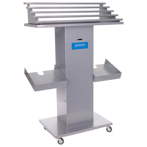 Candélabre votif pour église ou cathédrale, 60/80 bougeoirs avec coffre-fort 8