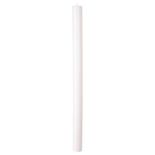 Cero pasquale bianco classico DIAM. 7 CM - altezza 100 cm 2