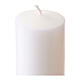 Cero pasquale bianco classico DIAM. 7 CM - altezza 100 cm s3