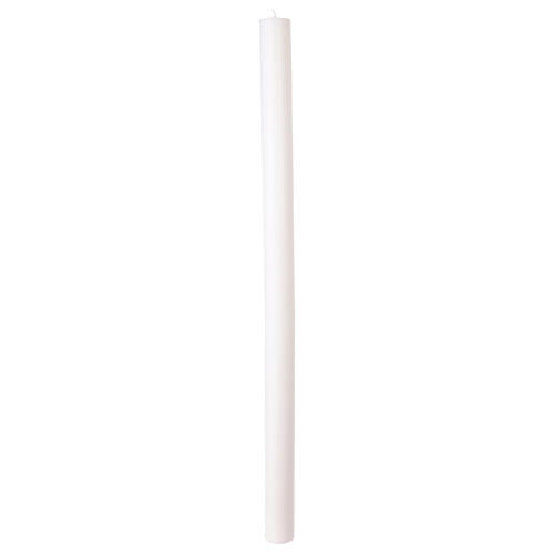 Cero pasquale bianco DIAM. 7 CM - classico 120 cm 2