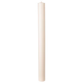 Cero pasquale bianco DIAM. 9 CM - altezza 100 cm