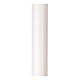 Cierge pascal classique blanc DIAM. 9 CM - hauteur 120 cm s1