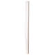 Cero pasquale bianco classico DIAM. 9 CM - altezza 120 cm s2