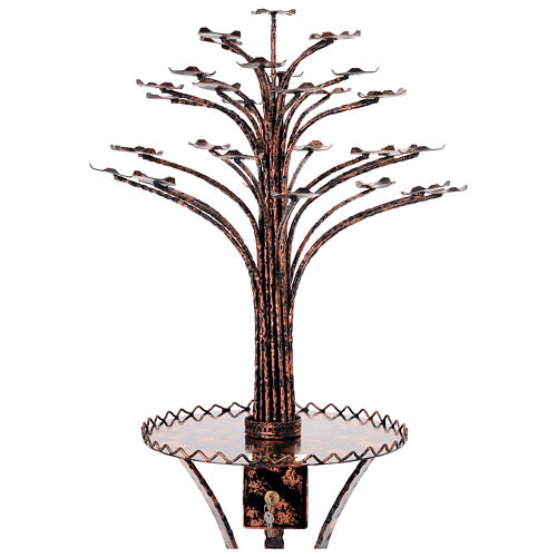 Tree candle holder for 33 candles with lock 7