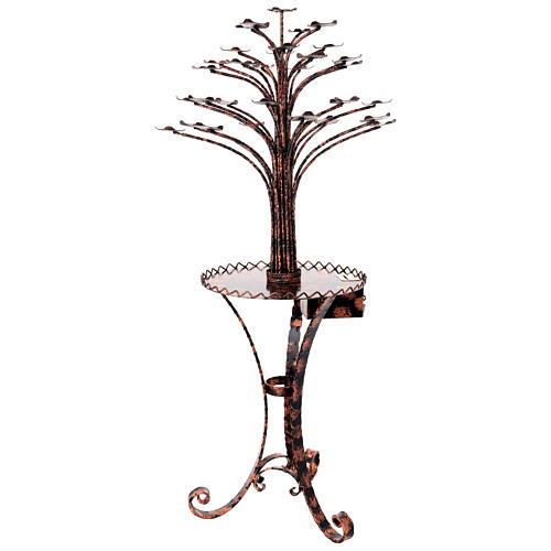 Candeliere ad albero per 33 lumini con serratura 6