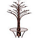 Tree Candle Holder for 33 Tealights with Donation Box s7