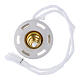 Ricambio tappo bombato cartuccia cera liquida 3 cm bianco s1
