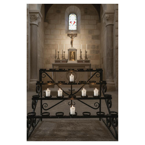 White votive candle T30, 4x2.5 in, lasting 30 hours 3