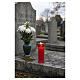 Red votive candle 50T white wax, diameter 6 cm, 70 hours s3