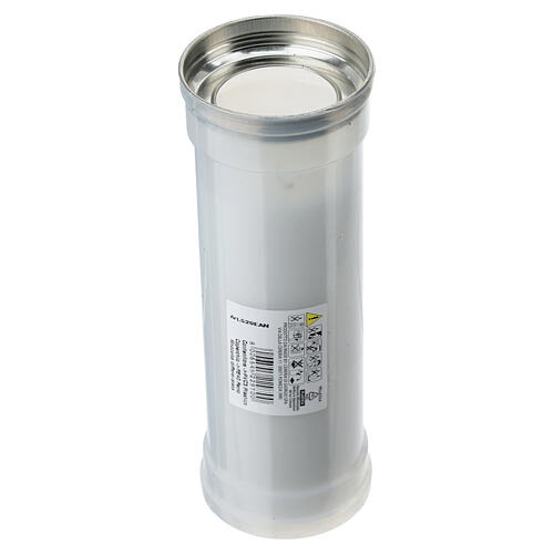 Vela votiva branca cera branca 50T - diâmetro 6 cm - duração 70 h 4
