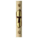 Ivory beeswax Paschal candle with Tau on parchment, 3x47 in s1