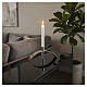 Arch-shaped candle holder by Bagutta, 4x11 in s2