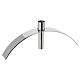 Arch-shaped candle holder by Bagutta, 4x11 in s4