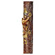 Paschal candle with Tree of Life on trunk, 47x3 in s4