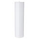 Candela da altare cera bianca 300x80 mm colomba con sole s6