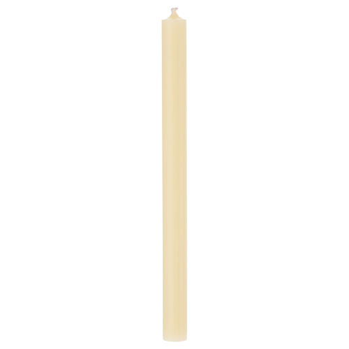 Vela cilíndrica de cera de abelha 270x20 mm 3