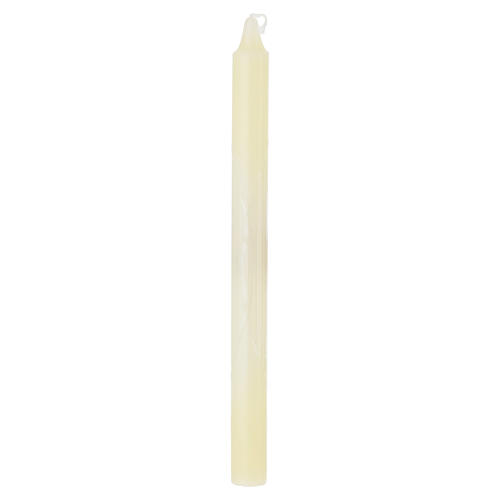 Mała świeca św. Franciszka z Asyżu, wosk pszczeli, 27 cm 6