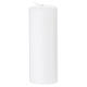 Candelotto San Francesco 15x6 cm bianco con preghiera s4