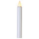 Torcia processionale luce led calda tremolante 2,5 cm  s4