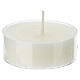 Maxi velas votivas (tealight) 12 piezas - con recipiente transparente 5,5 cm s3