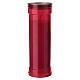 Lumino votivo Papa Leone XIV T50 rosso cera bianca 20 cm  s3