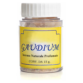Muestra de incienso Gaudium 15 gramos.