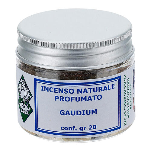 Amostra de incenso Gaudium 20 gr 1