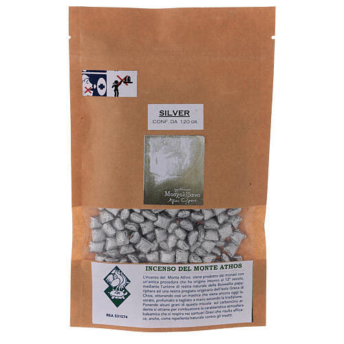 Incienso griego tipo Silver B Monte Athos 120 gr 2