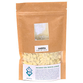 Incensos: Incenso grego perfumado de Âmbar Monte Athos 120 g