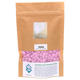 Incensos: Incenso grego perfumado de rosa Monte Athos 120 g