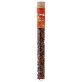 Mirra-scented incense in tube 25 gr